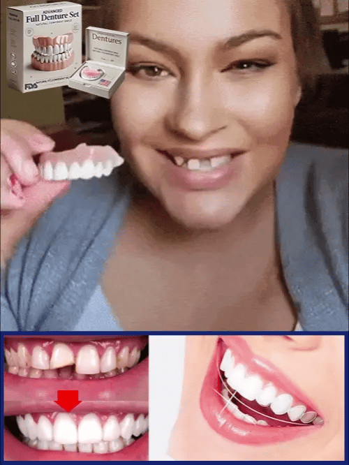 🦷🔥This week's special offer🔥Full Denture Set