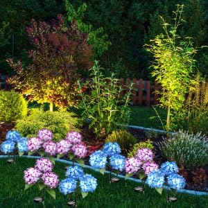 Solar Hydrangea Decorative Light