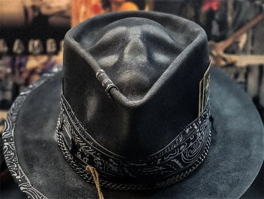 🔥Limited Time - Half Price Sale💀"Harvester of Sorrow" Handmade Skull Hat