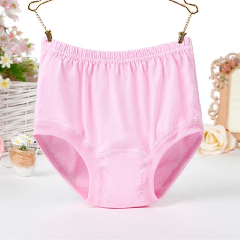 High-Waist Ladies Cotton Panties Plus Sizes💥
