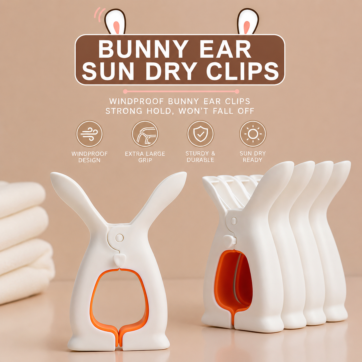 Windproof Quilt Large Clip Clothespin Plastic Quilt Clip Household Drying Sheet Socks Hanger Fixed Clothespin
