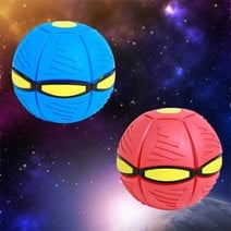 Portable Creative Magic Light Flying Saucer UFO Ball For Kids