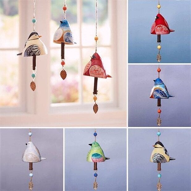 Super cool bird song hanging bell