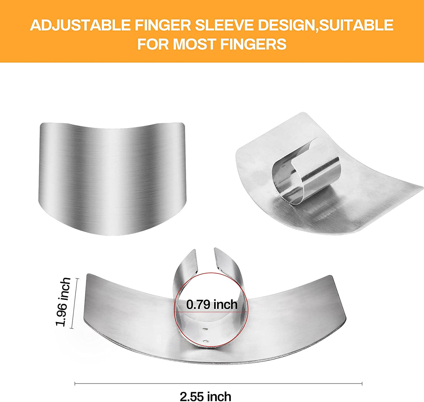 🔥Mother's Day Hot Sale 48% OFF - Stainless Steel Finger Guard - Buy 3 Get 2 Free Now