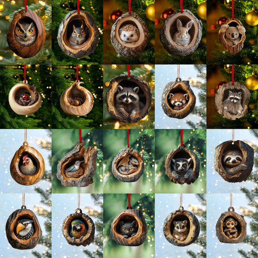 🎅Forest Animals Christmas Tree Ornaments