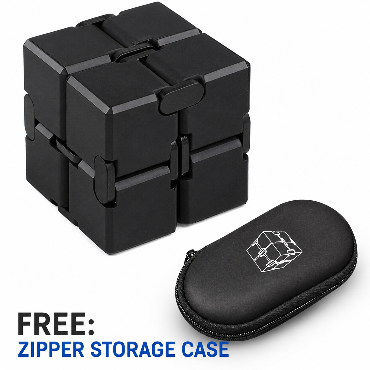 Infinite Flip Cube—A Versatile Stress-Relief Gadget