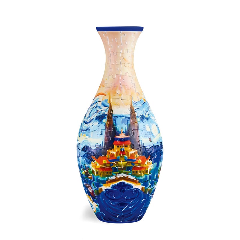 ✨3D Art Puzzle Vase 🌸 A Perfect Christmas Gift🎁