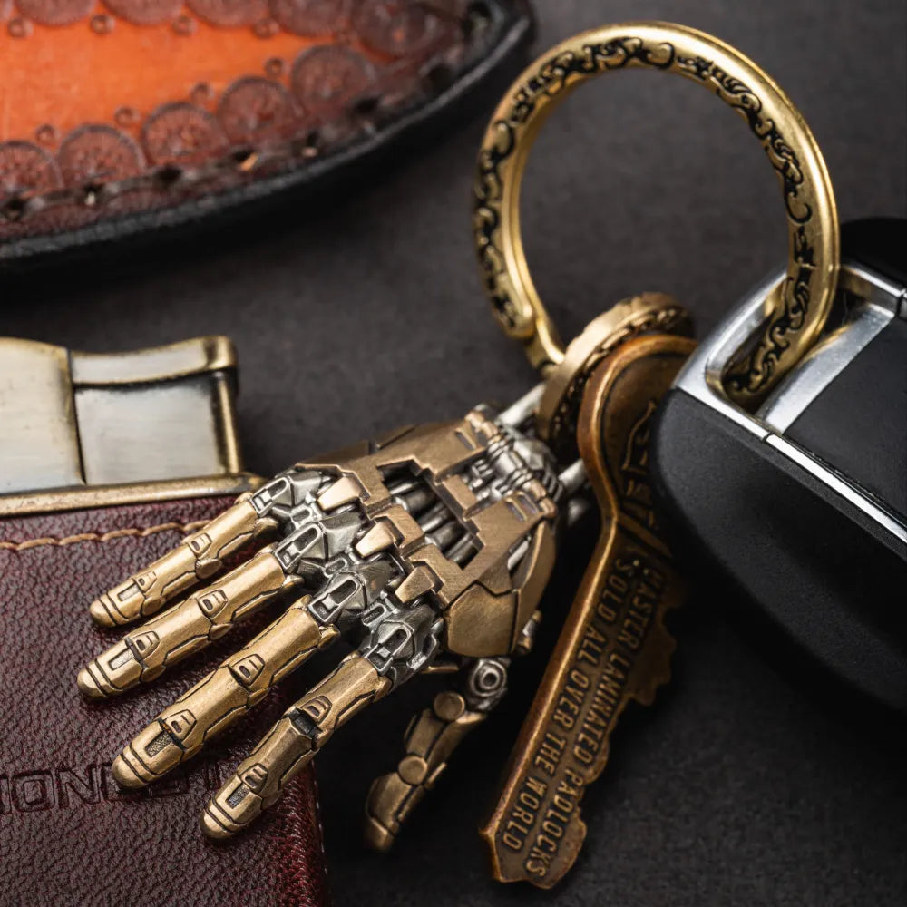 ✌️New "Utopia" Mechanical Bionic Hand Necklace Pendant