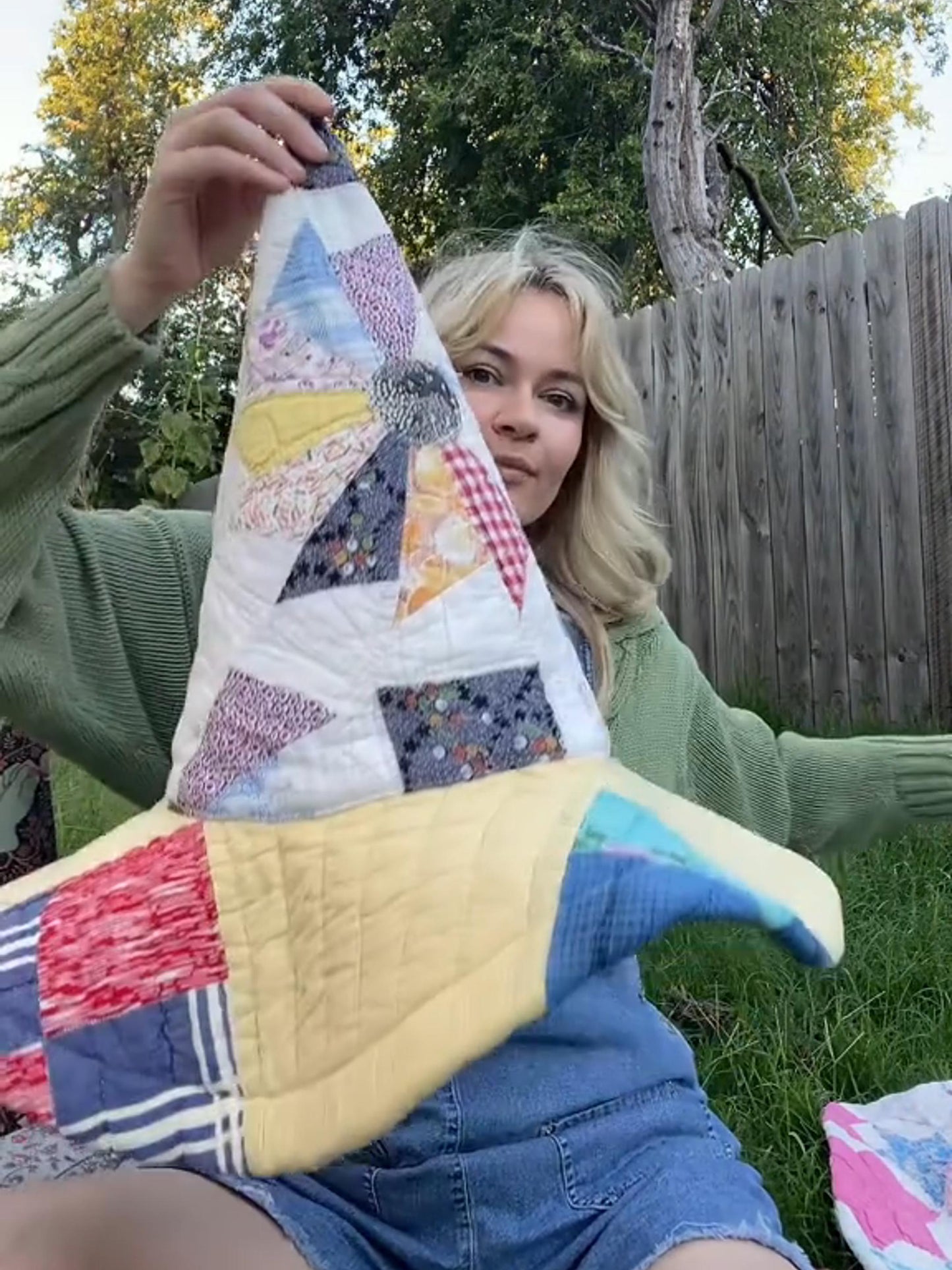 🔥🔥 The Quilted Witch Hat | Handcrafted Folk Art Hat