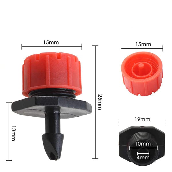 Aquaflow Adjustable Irrigation Drippers Sprinklers | Set of 30 PCS