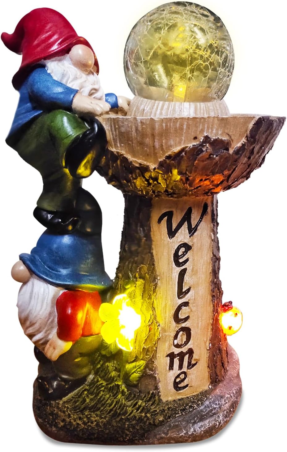 Outdoor Garden Angel Gnome Statue
