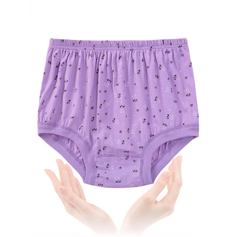 High-Waist Ladies Cotton Panties Plus Sizes💥