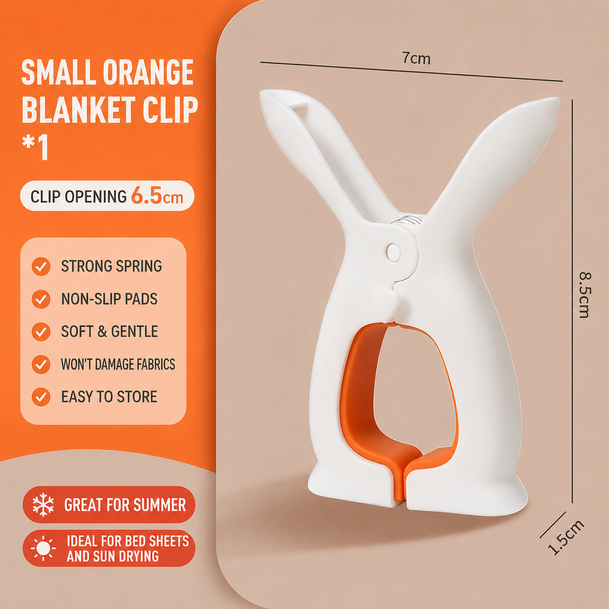 Windproof Quilt Large Clip Clothespin Plastic Quilt Clip Household Drying Sheet Socks Hanger Fixed Clothespin