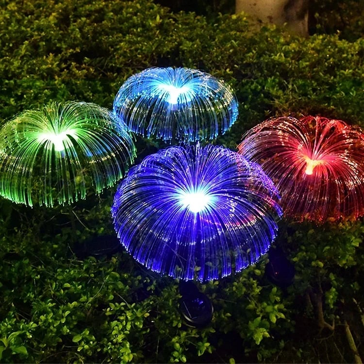 Solar Garden Color Changing Jellyfish Light