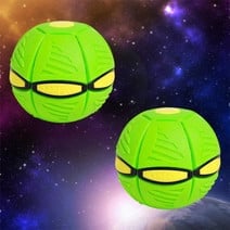 Portable Creative Magic Light Flying Saucer UFO Ball For Kids
