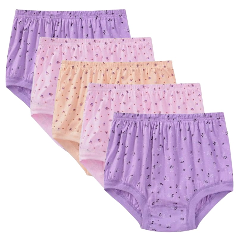 High-Waist Ladies Cotton Panties Plus Sizes💥