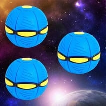 Portable Creative Magic Light Flying Saucer UFO Ball For Kids