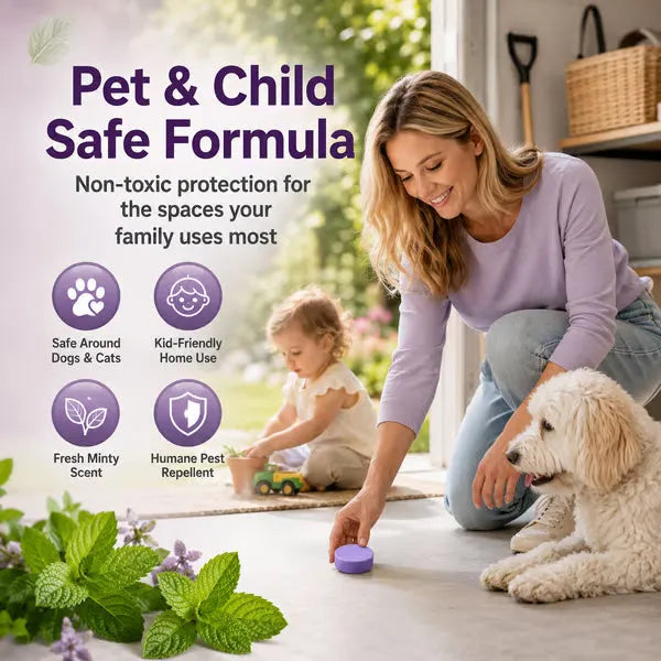💥Limited time offer: 45% off🐀Natural scented rodent repellent tablets