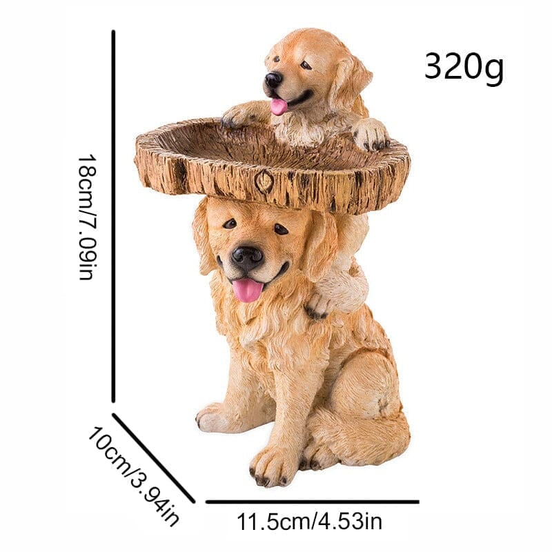 Fox Animal Resin Feeder