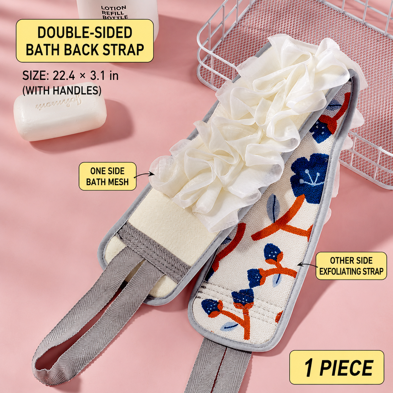 Double-Sided Back Scrubber Strip