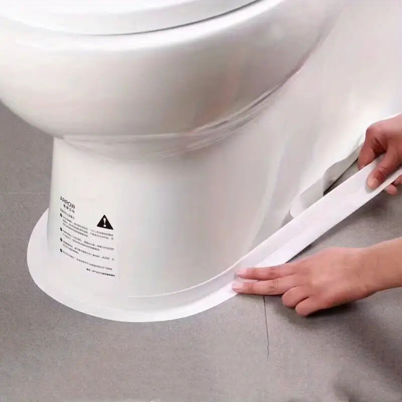Self-adhesive tile gap strip