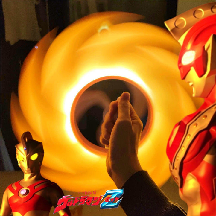 "Eight-Point Light Wheel" Creative Light-Up Rotating Lightsaber Toy