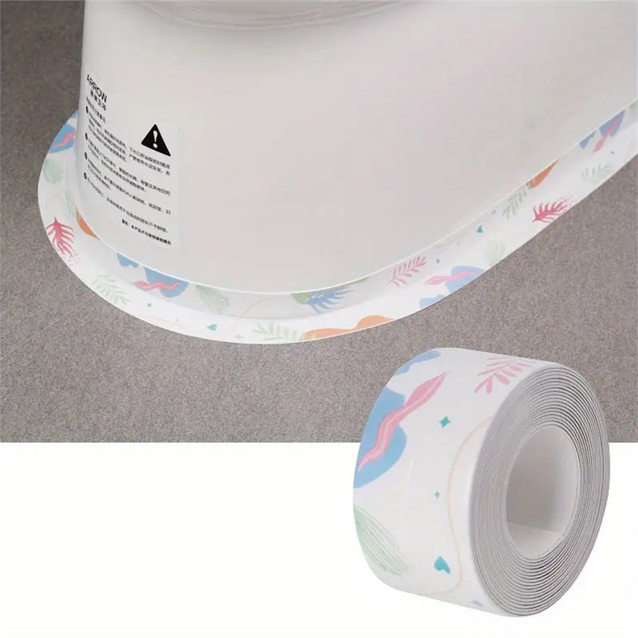 Self-adhesive tile gap strip