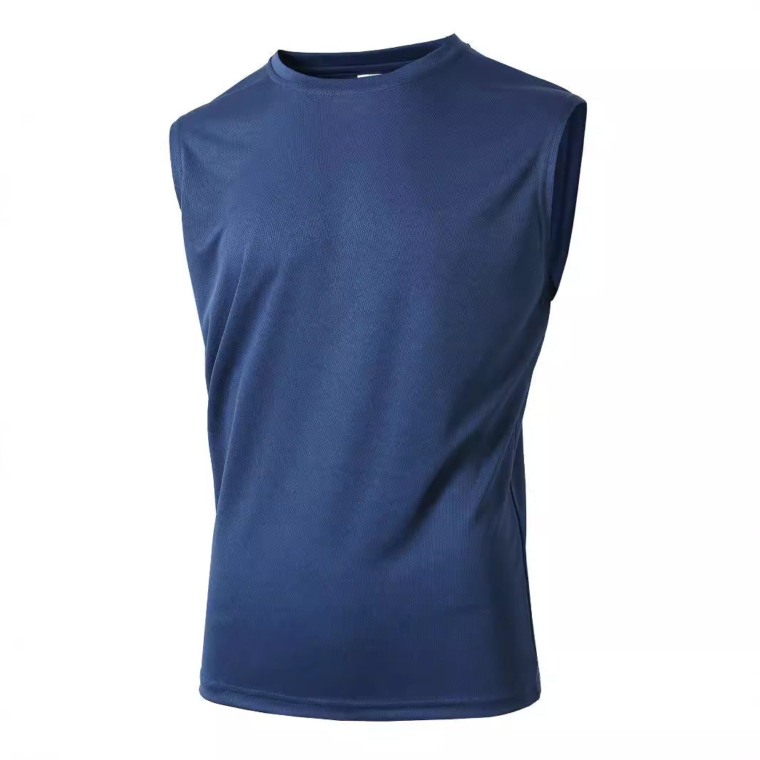 Men's Striped Running Tank Top