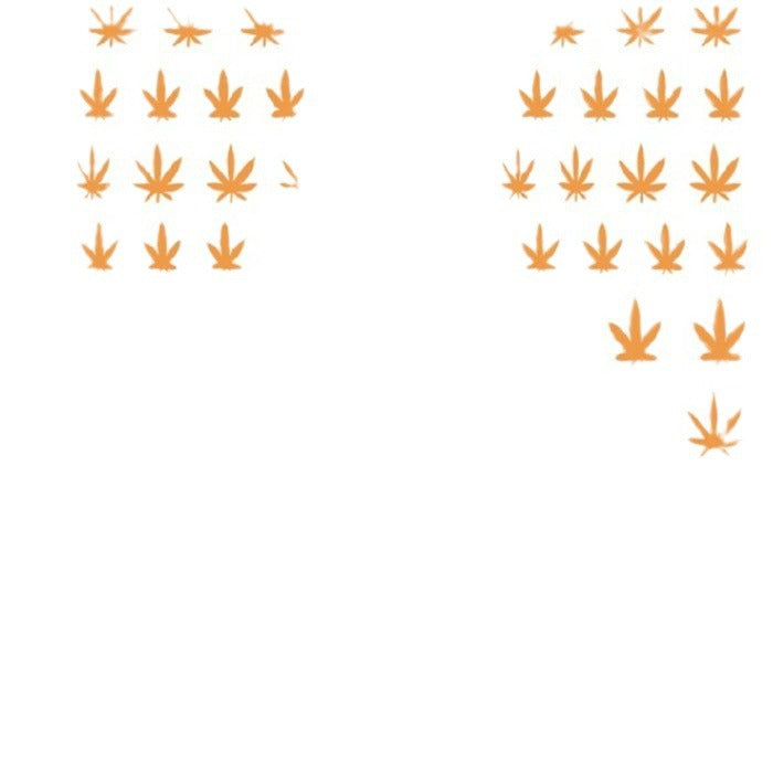 Maple Leaf Nail Decals — Colorful Maple Leaf Nail Stickers