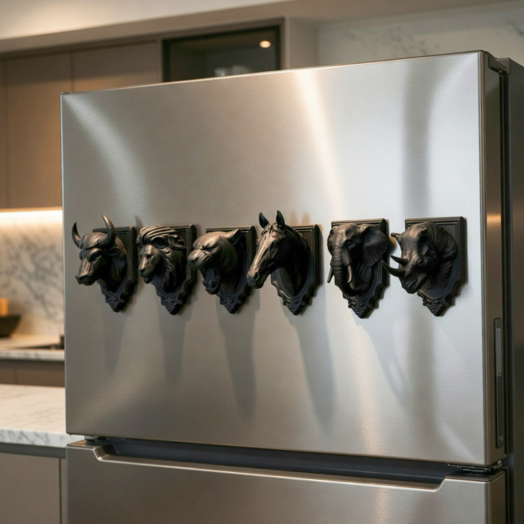 Creative animal-shaped fridge magnets
