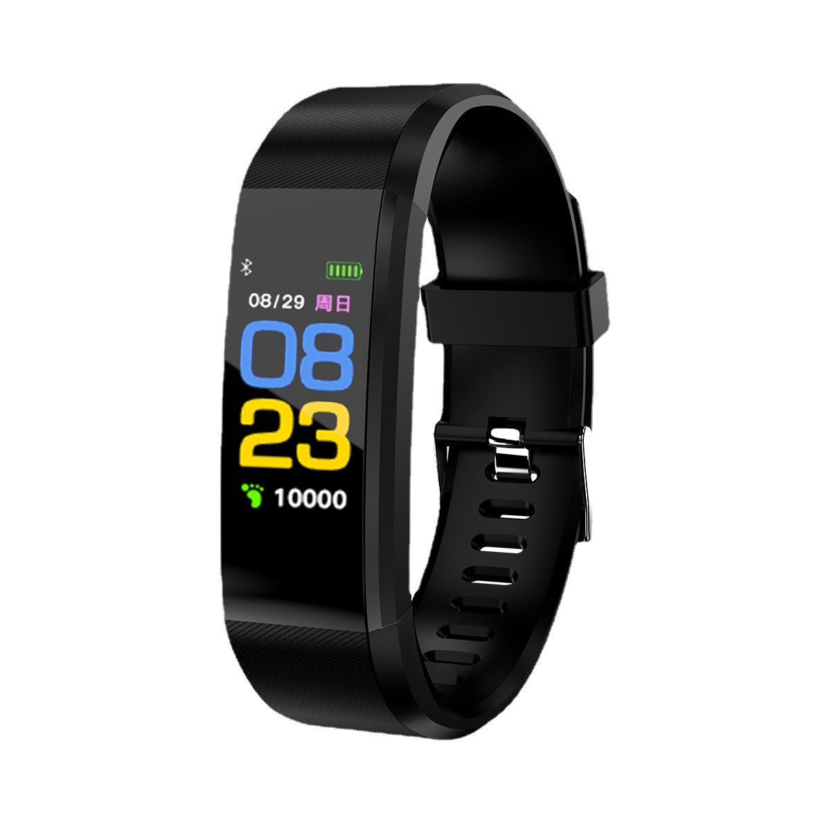 115Plus Color Screen Smart Bracelet Heart Rate Blood Pressure Sleep Health Waterproof Sports Pedometer Smart Watch