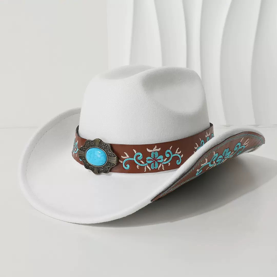 Ethnic-Style Tibetan Wool Fedora