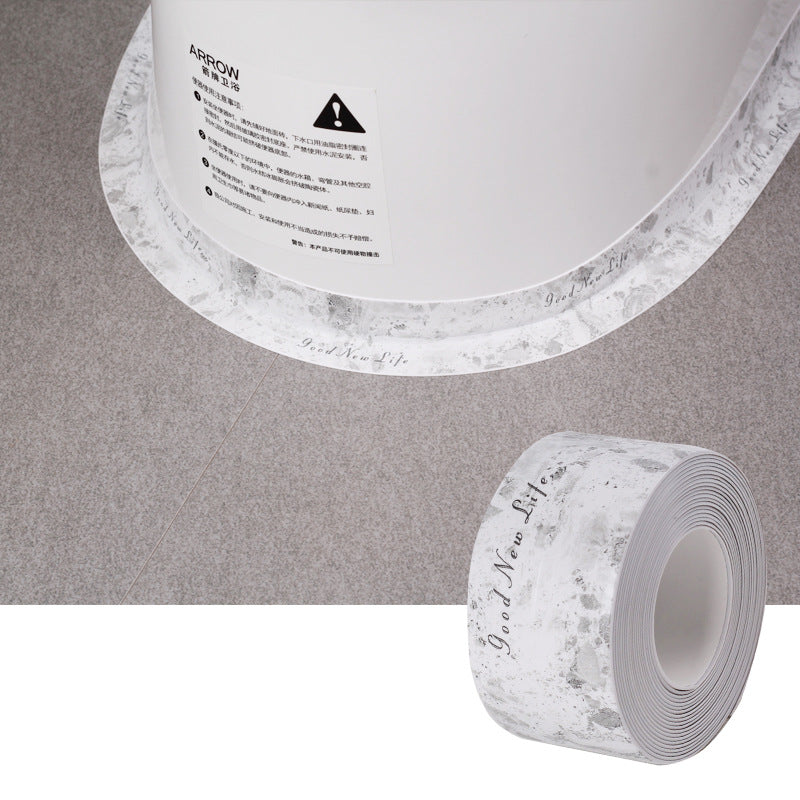 Self-adhesive tile gap strip