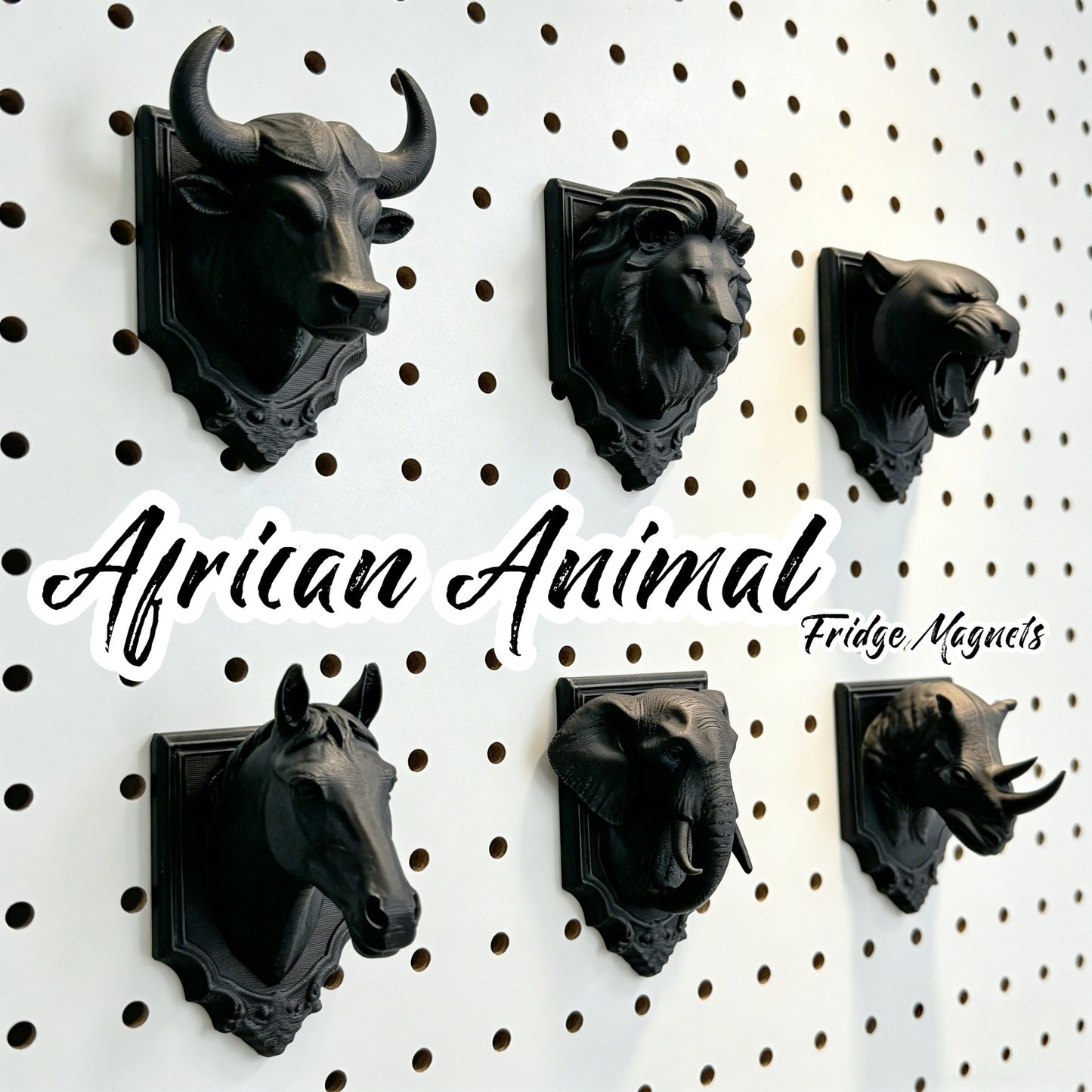 Creative animal-shaped fridge magnets
