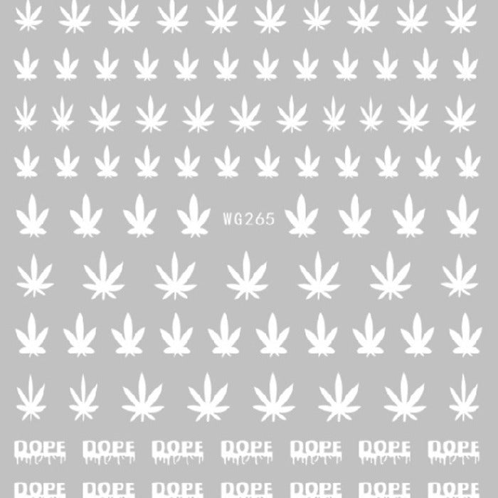 Maple Leaf Nail Decals — Colorful Maple Leaf Nail Stickers