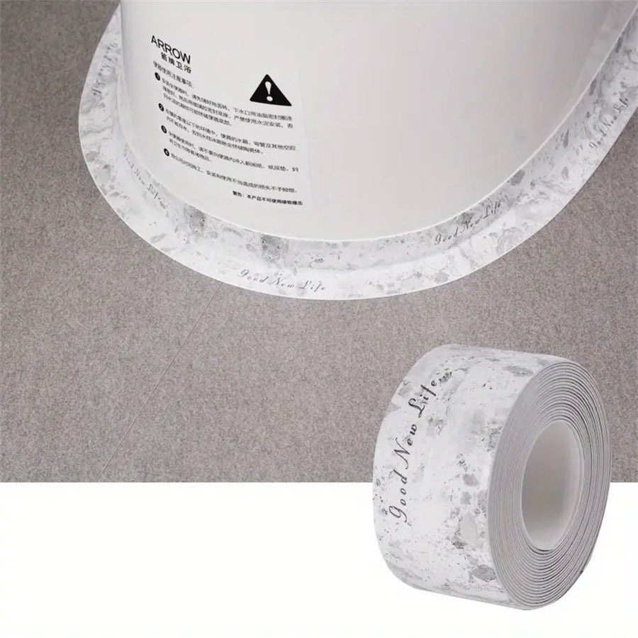 Self-adhesive tile gap strip