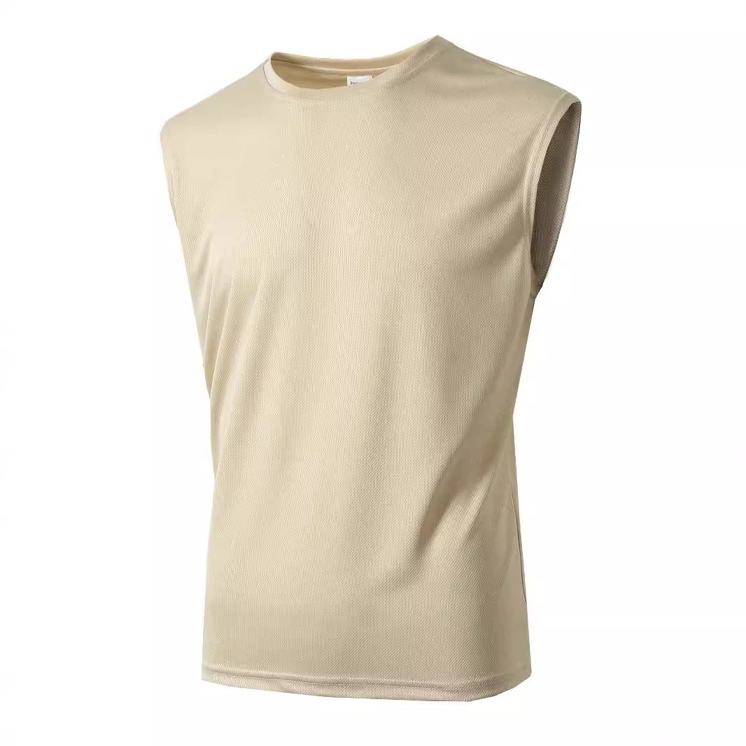 Men's Striped Running Tank Top