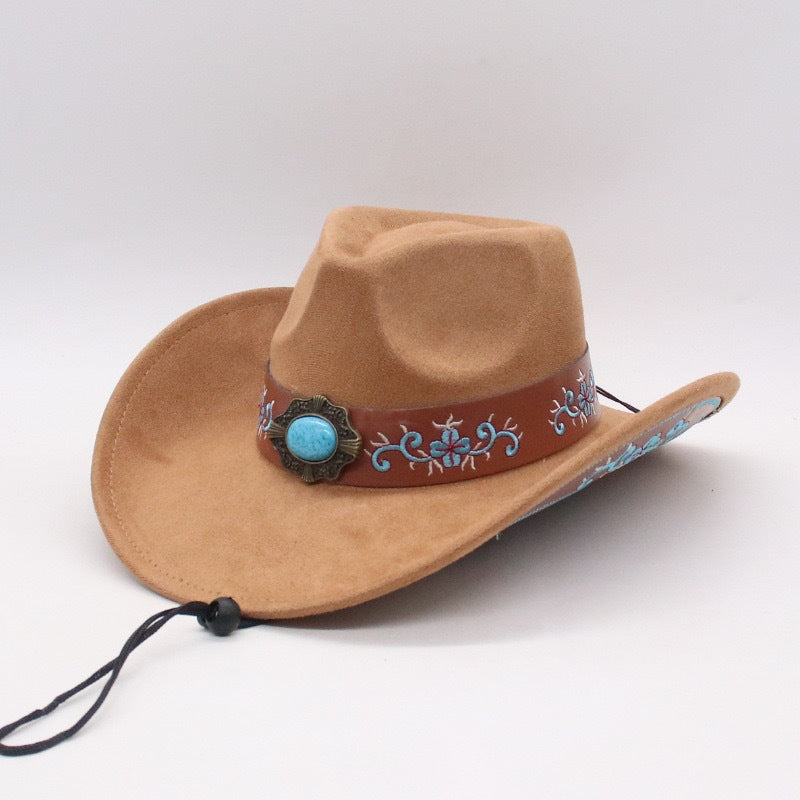 Ethnic-Style Tibetan Wool Fedora