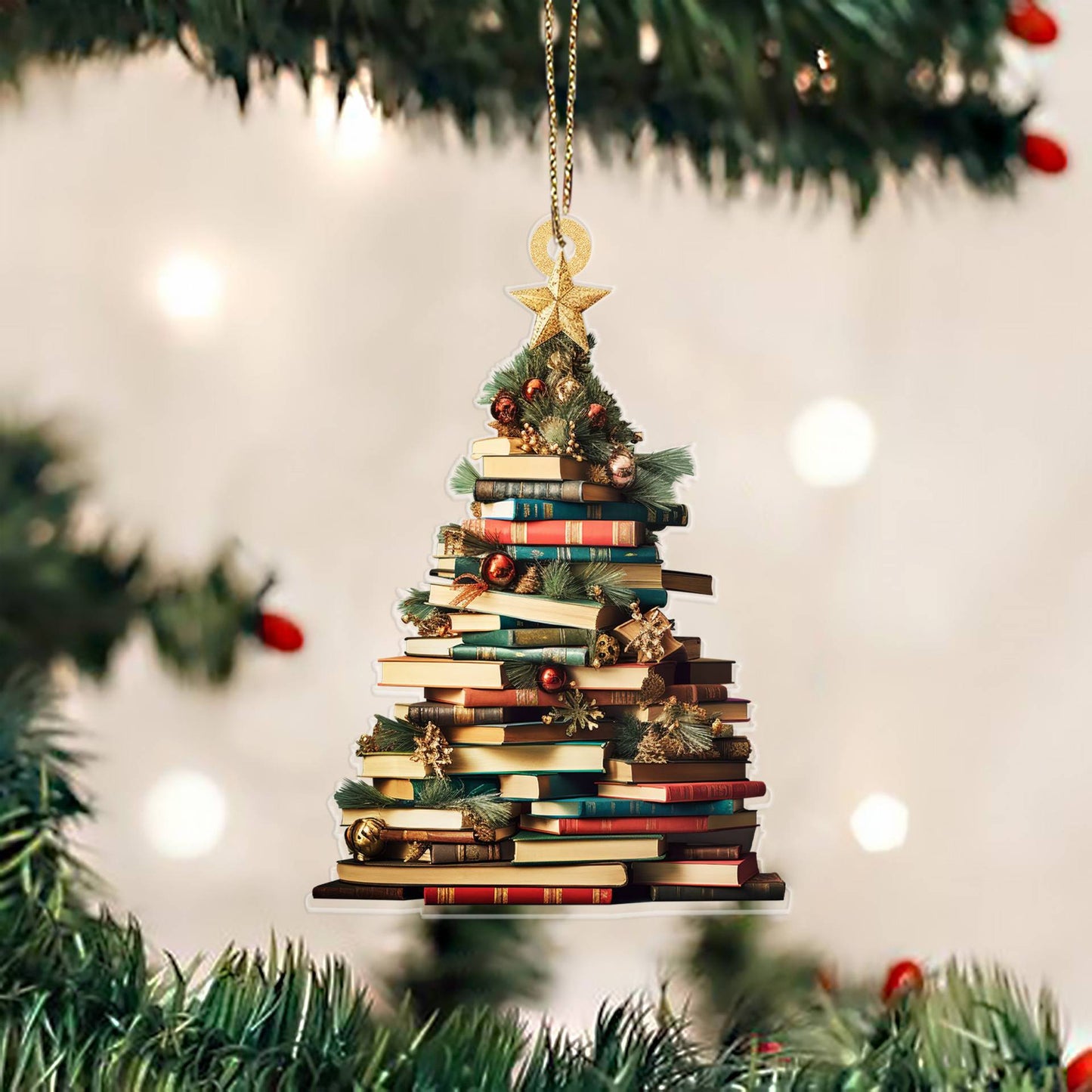 Cross-Border New Products Creative Christmas Tree Car Pendants Christmas Acrylic Decoration Festival Home Decorations