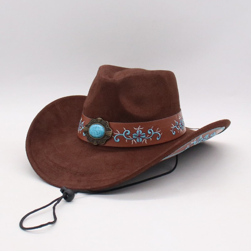 Ethnic-Style Tibetan Wool Fedora