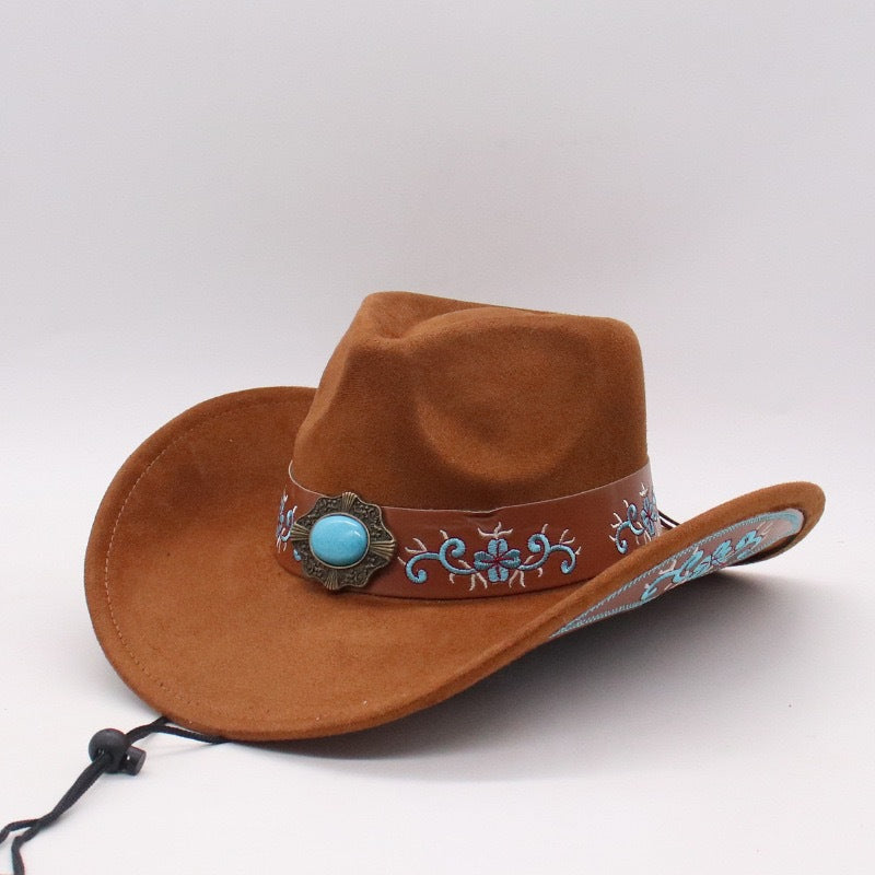 Ethnic-Style Tibetan Wool Fedora