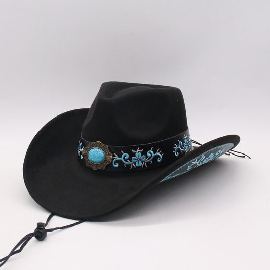 Ethnic-Style Tibetan Wool Fedora
