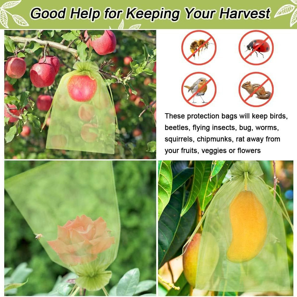 Insect-Proof Mesh Bags, Protective Covers, Fruit Mesh Bags