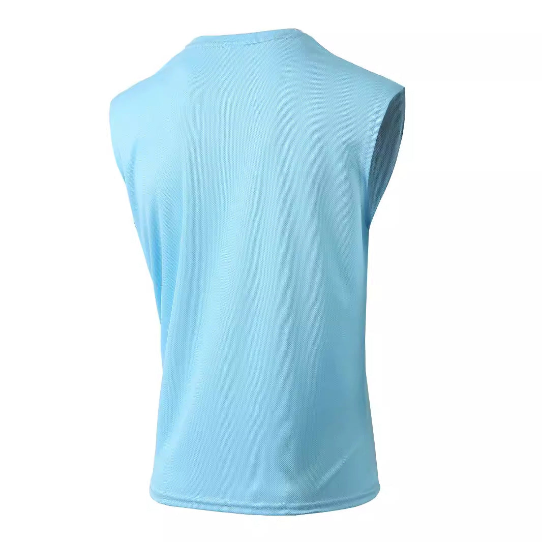 Men's Striped Running Tank Top