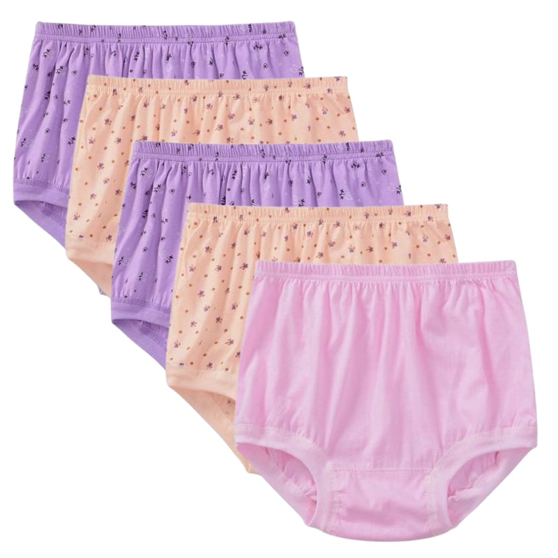 High-Waist Ladies Cotton Panties Plus Sizes💥