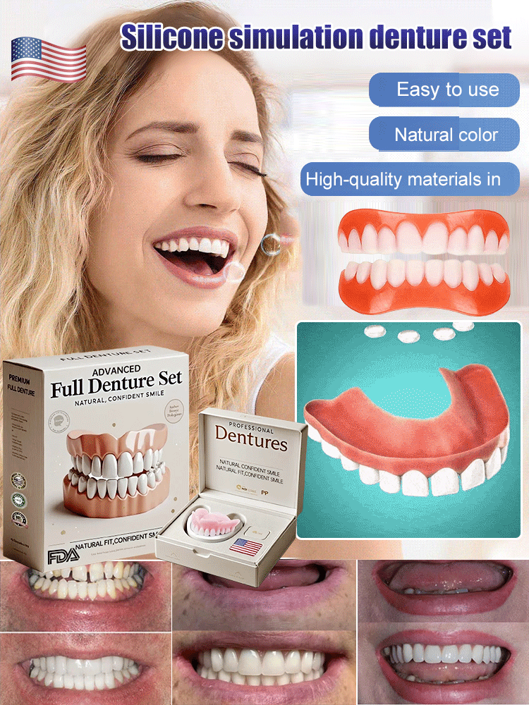 🦷🔥This week's special offer🔥Full Denture Set