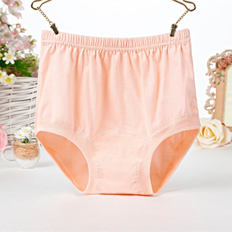High-Waist Ladies Cotton Panties Plus Sizes💥