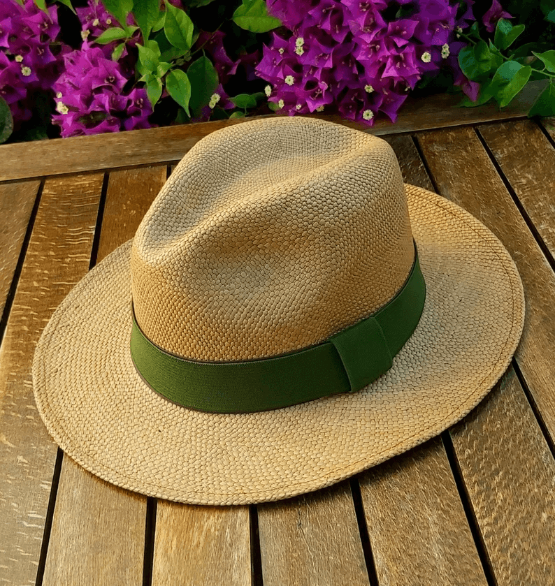 Handwoven Ecuador Panama Hat-Classical