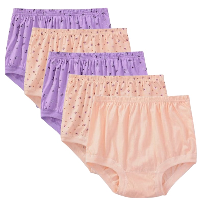 High-Waist Ladies Cotton Panties Plus Sizes💥