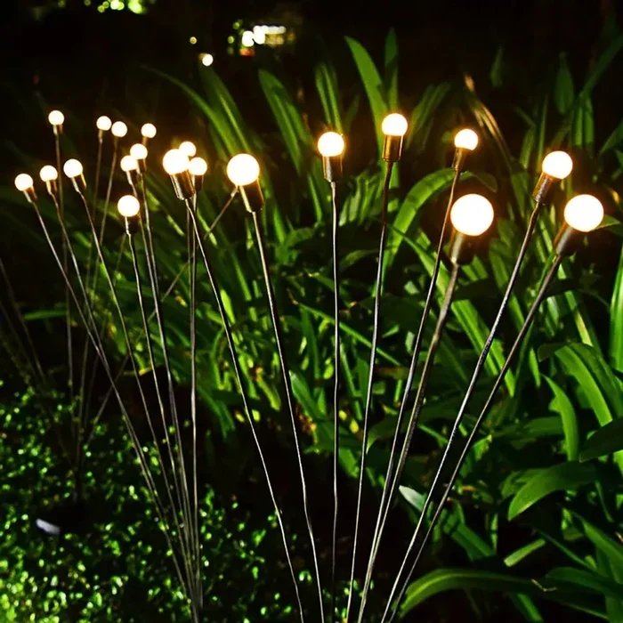 Solar Powered Firefly Garden Light